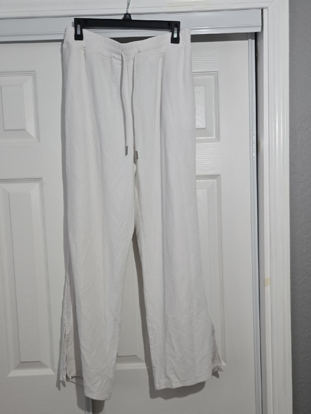 all in motion White Women's Track Pants with Side Slits